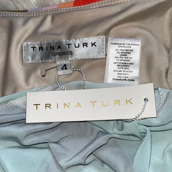 NWT Trina Turk “Sausalito” One Shoulder Maxi Dress - Picture 13 of 16